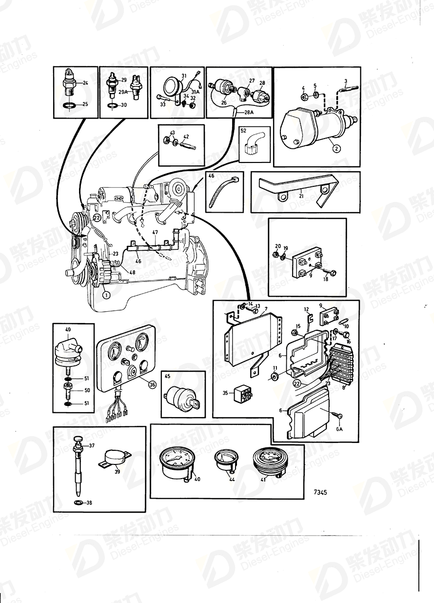 volvo penta Cross recessed screw 955129 Drawing volvo penta Cross recessed screw 955129 Drawing